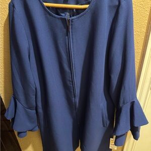 Alfani Andromeda coat with bell sleeves